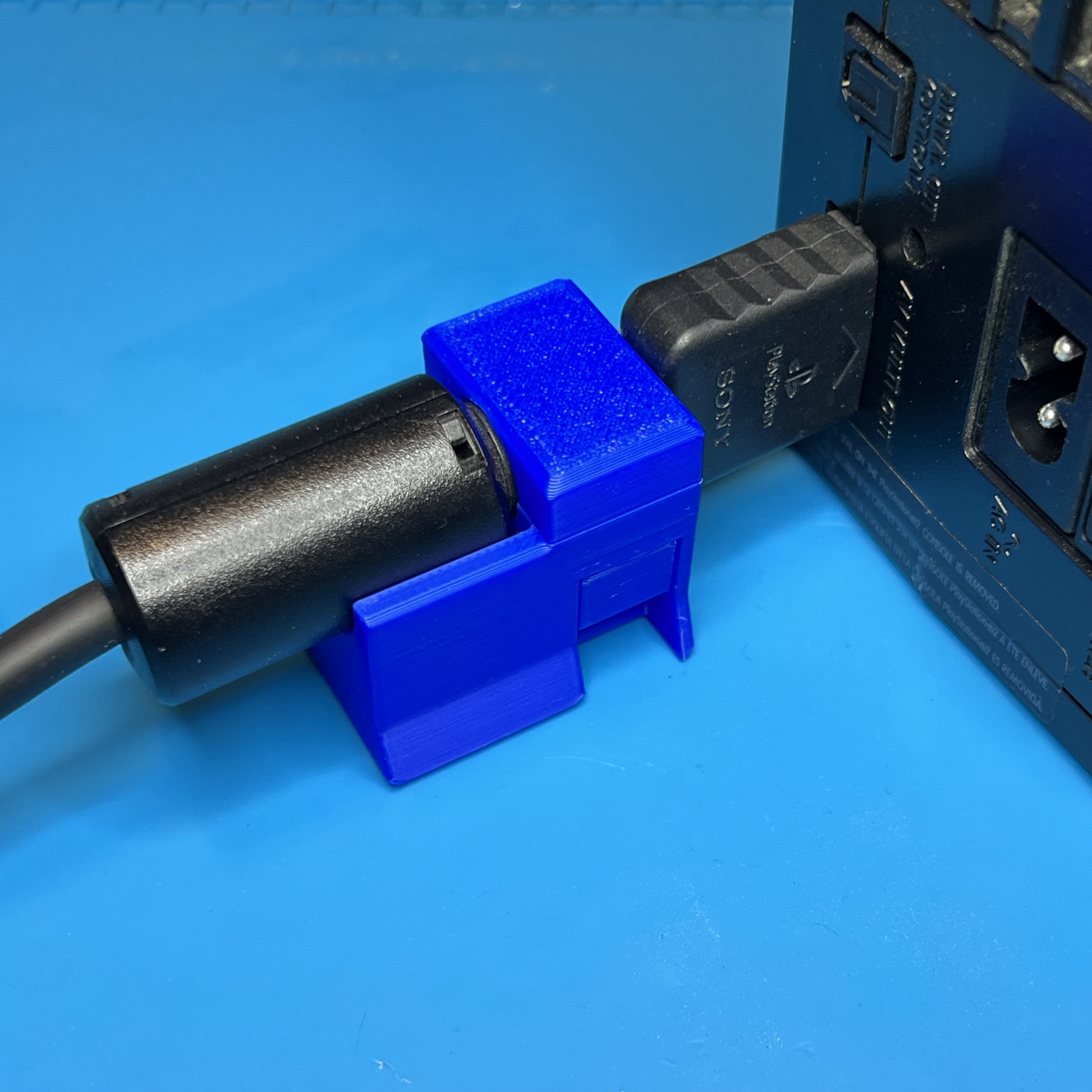 Strain Relief Support for Sony PlayStation 2 SCPH-10130 AV Multiout Adapter
