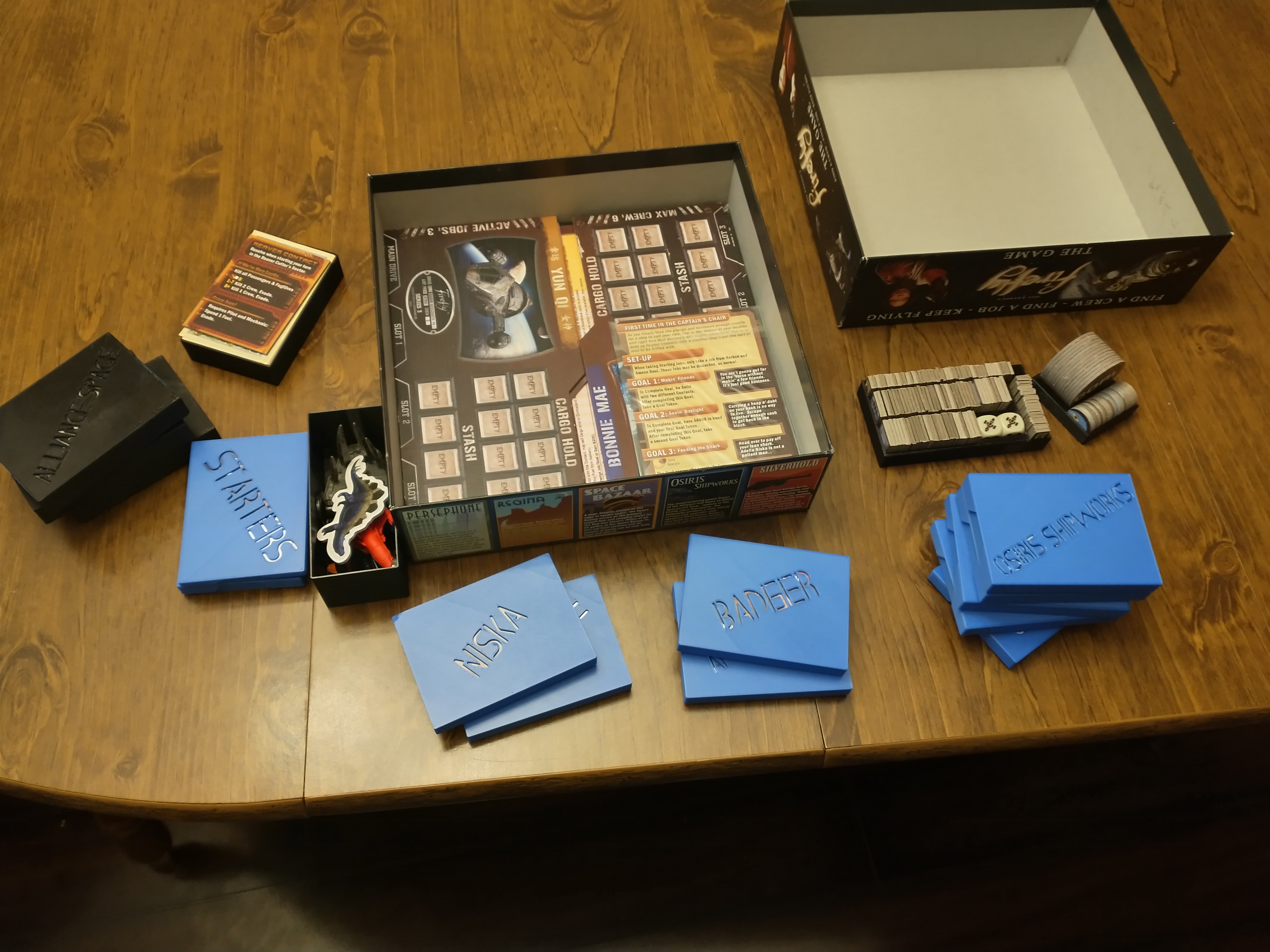 Firefly: The Board Game Base Edition insert
