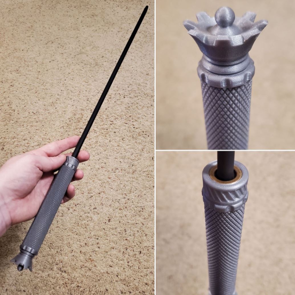 Chess themed BDSM impact cane (or a fancy wizard wand for cosplay)