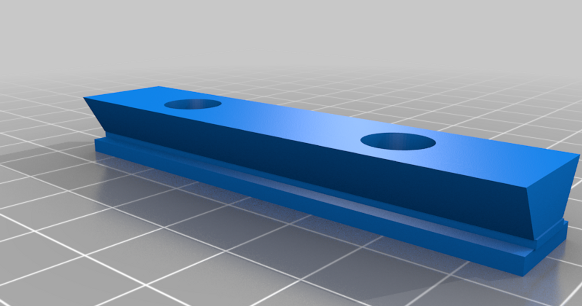 Improved Shelf Support / Bracket V2 wall mount by cobyn Download free