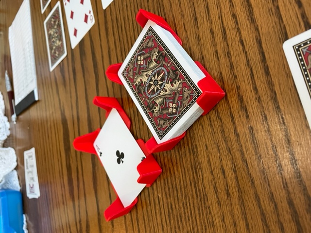 Another playing card deck holder
