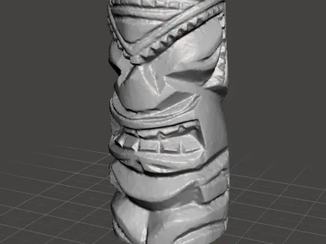 Hawaiian Tiki Statue