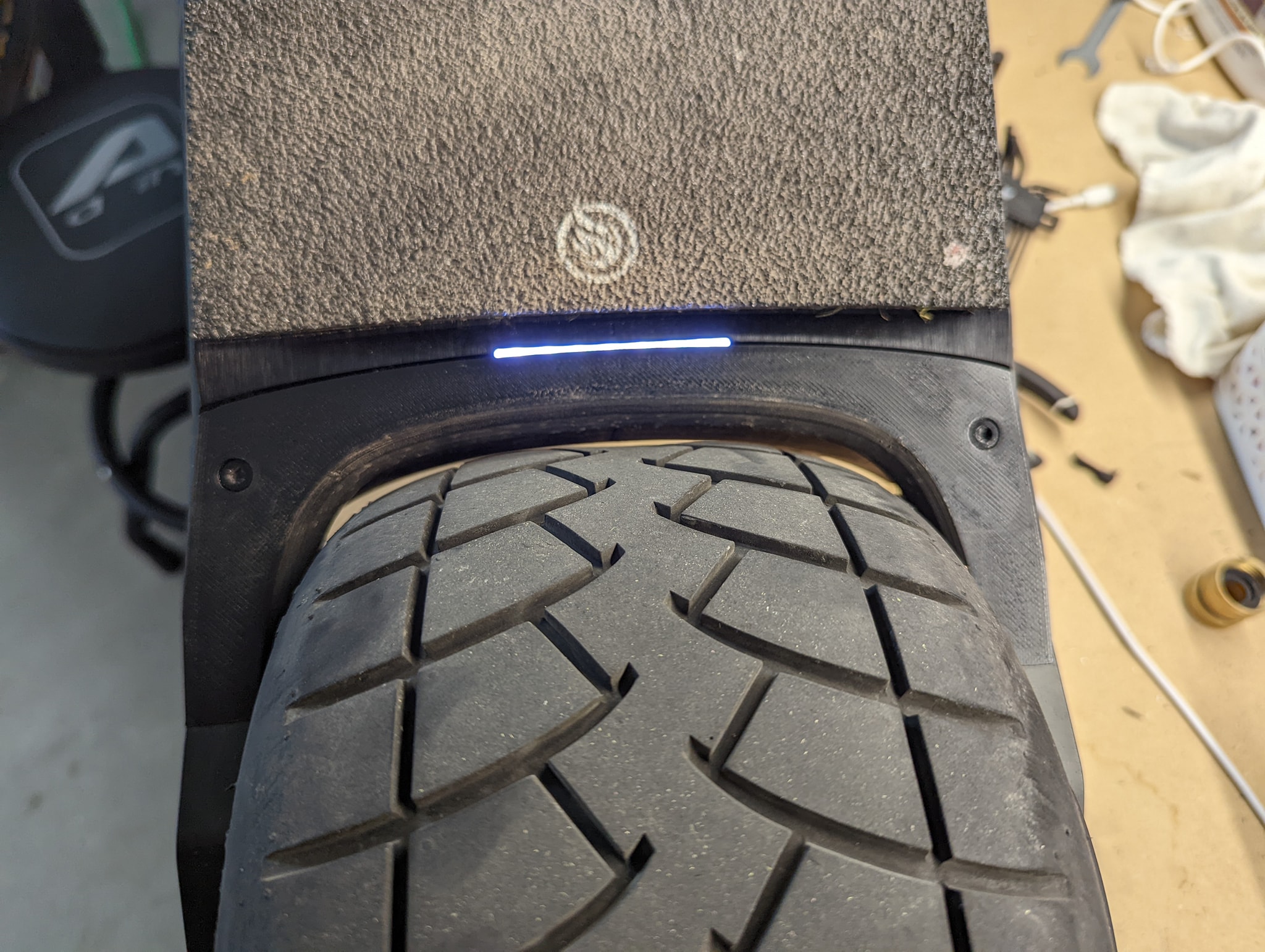 Fender Delete for Onewheel GT Lightning Rails by Kagman Download free