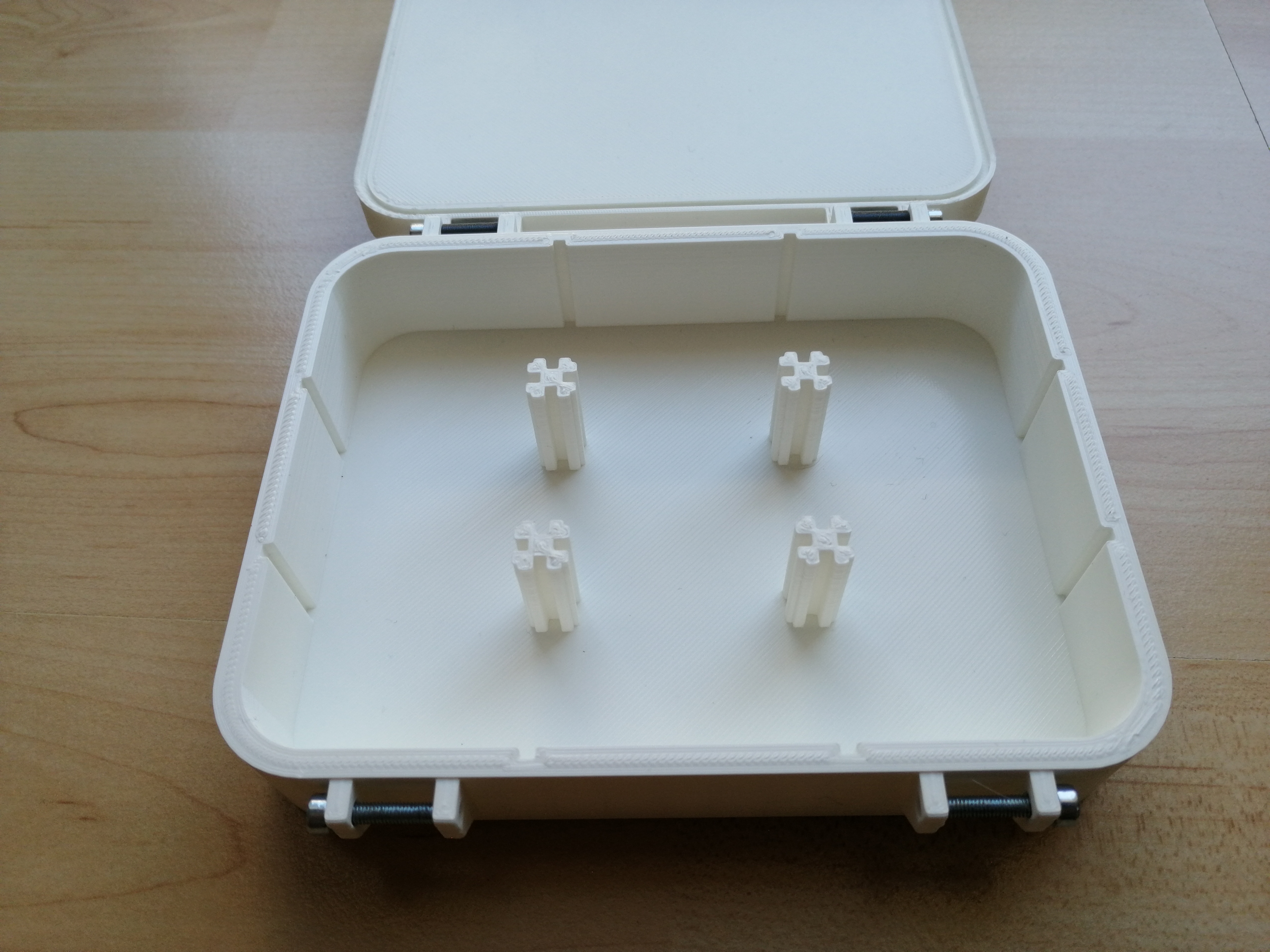 Miniatura 2 do modelo 3D Sorting Box with customizable compartments