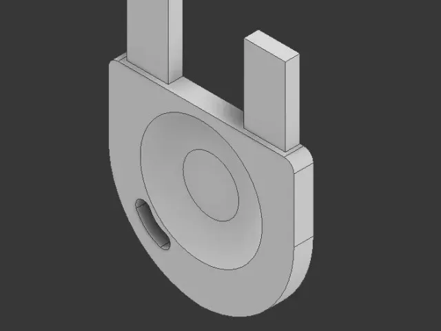 Toilet Roll Dispenser Key
