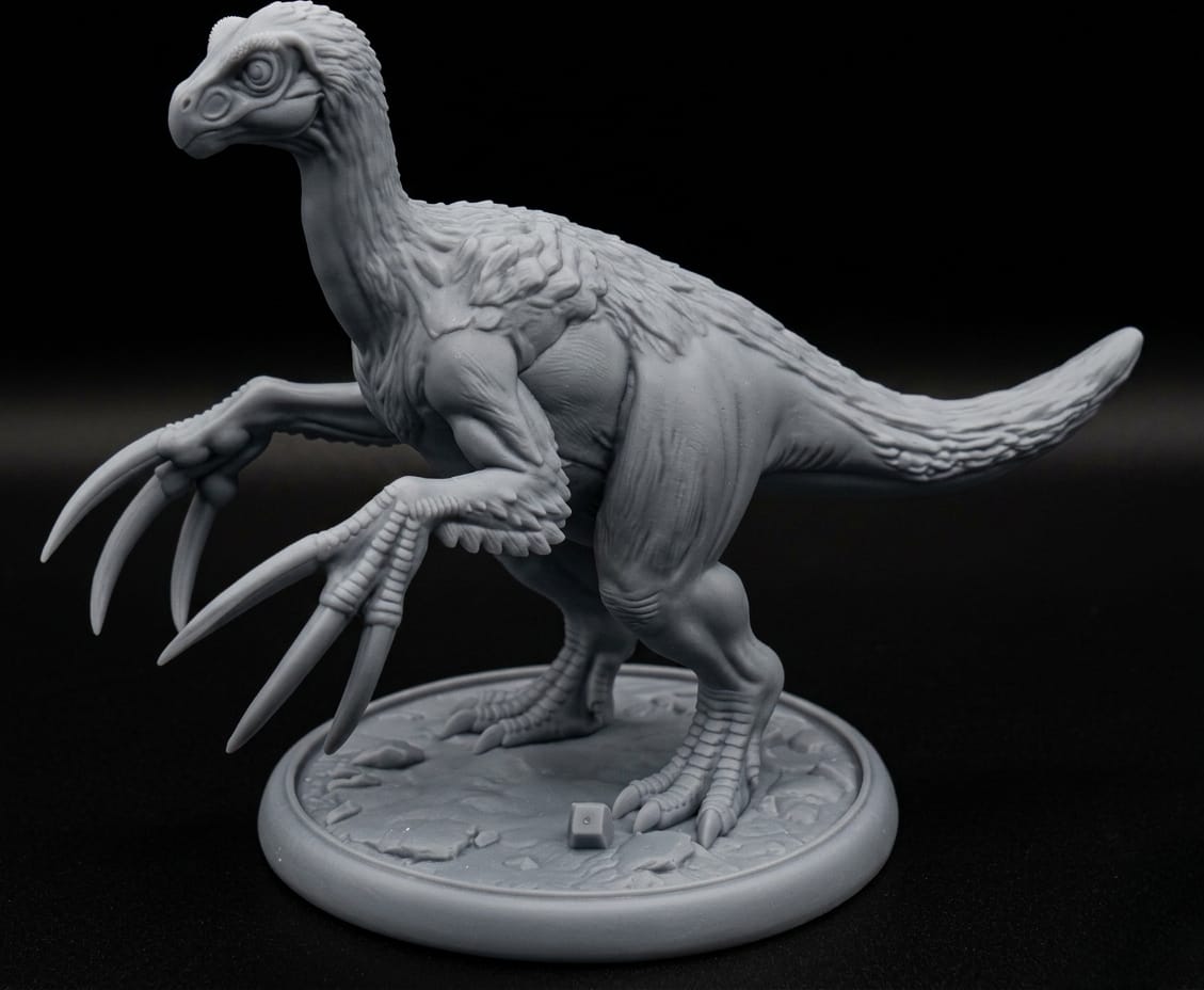 Therizinosaurus Statue