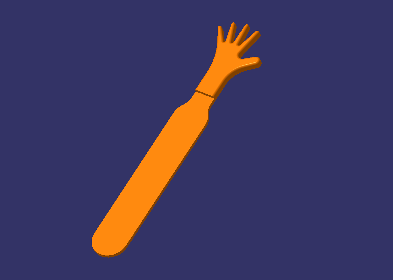 Bookmark Hands by nilson_fx | Download free STL model | Printables.com