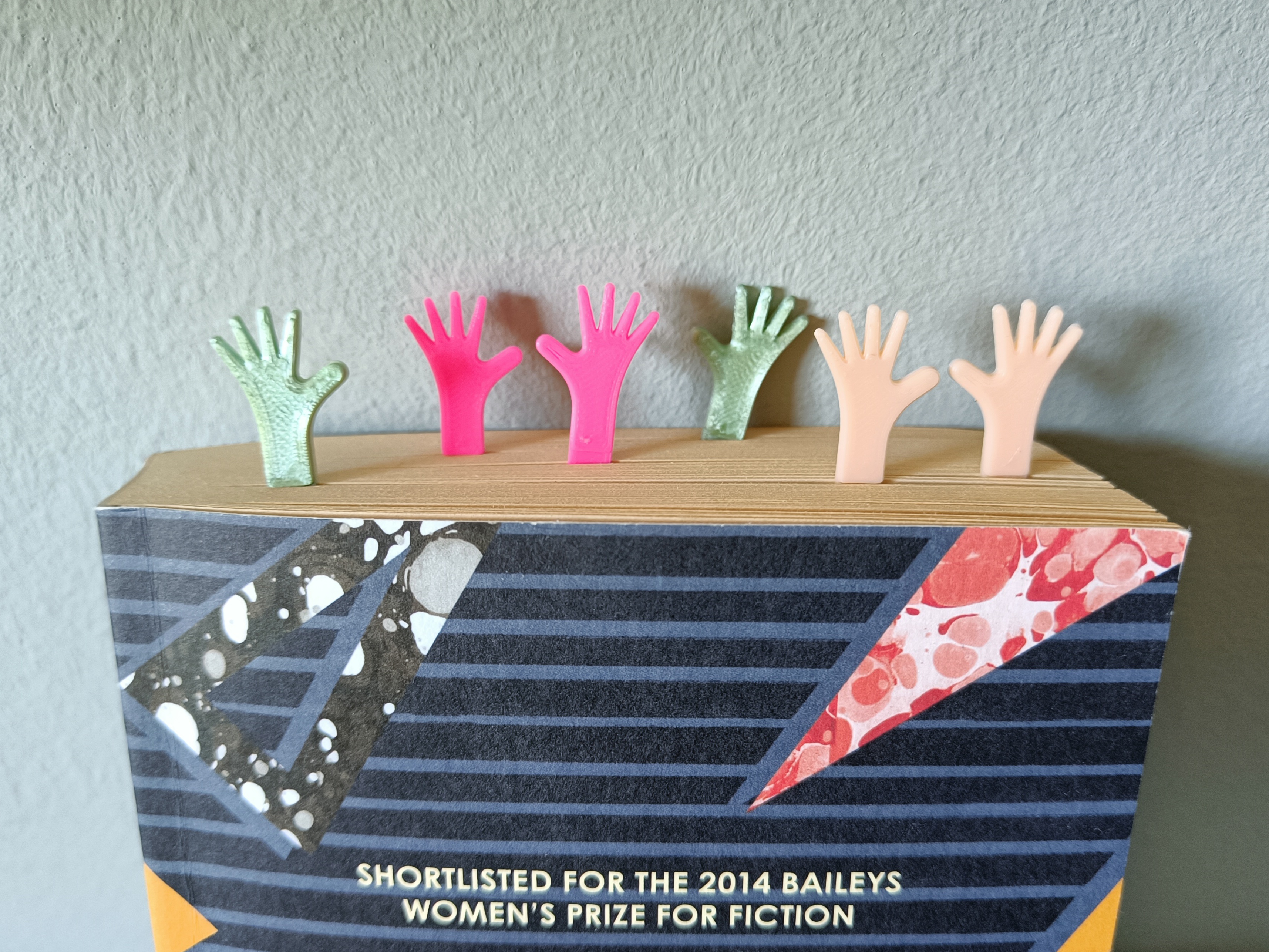 Miniatura 3 do modelo 3D Bookmark Hands