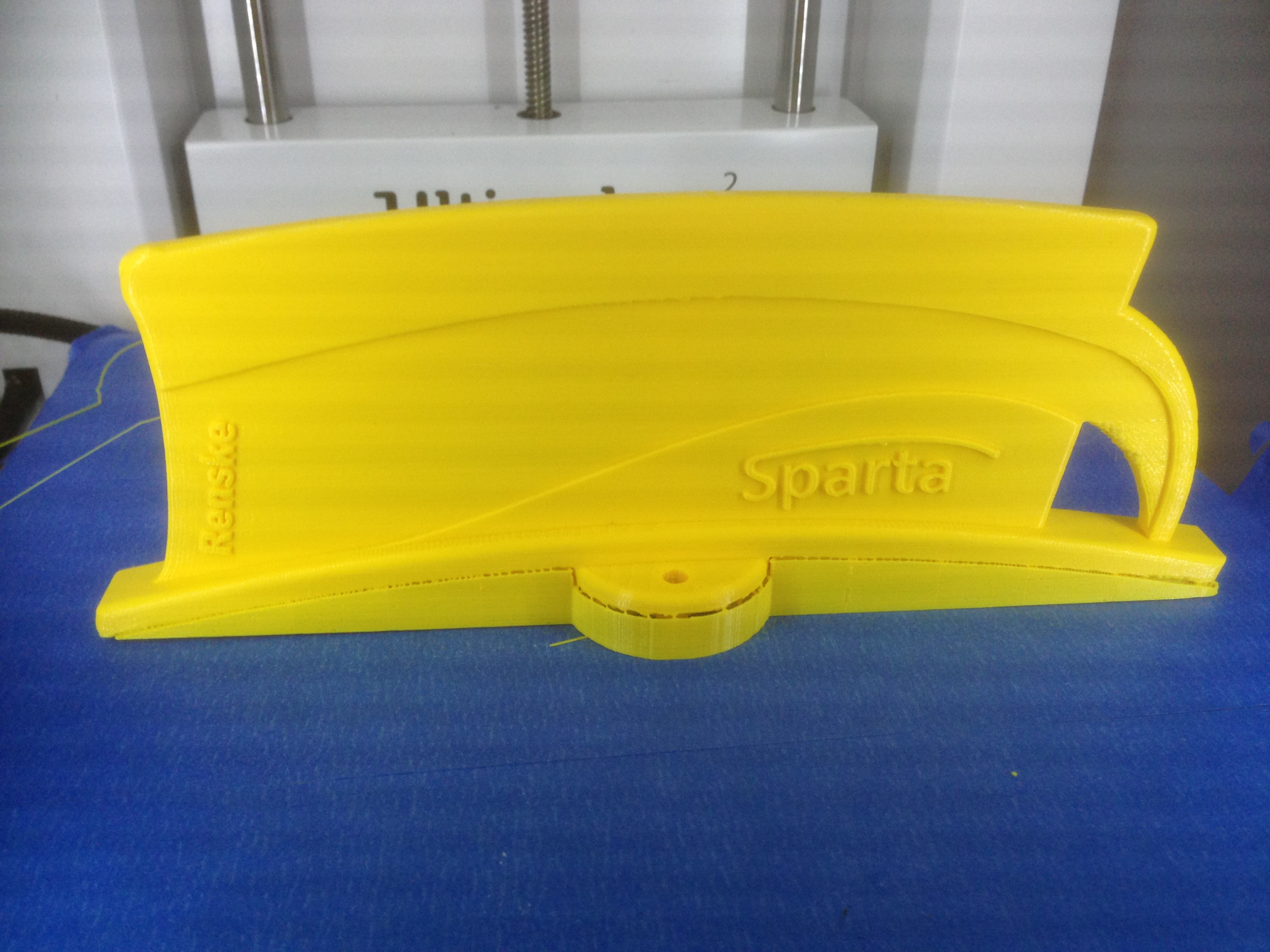 Sparta yellow plate