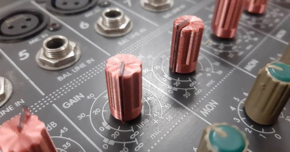 Mixer Potentiometer Knob Replacement por alien hitman Descargar