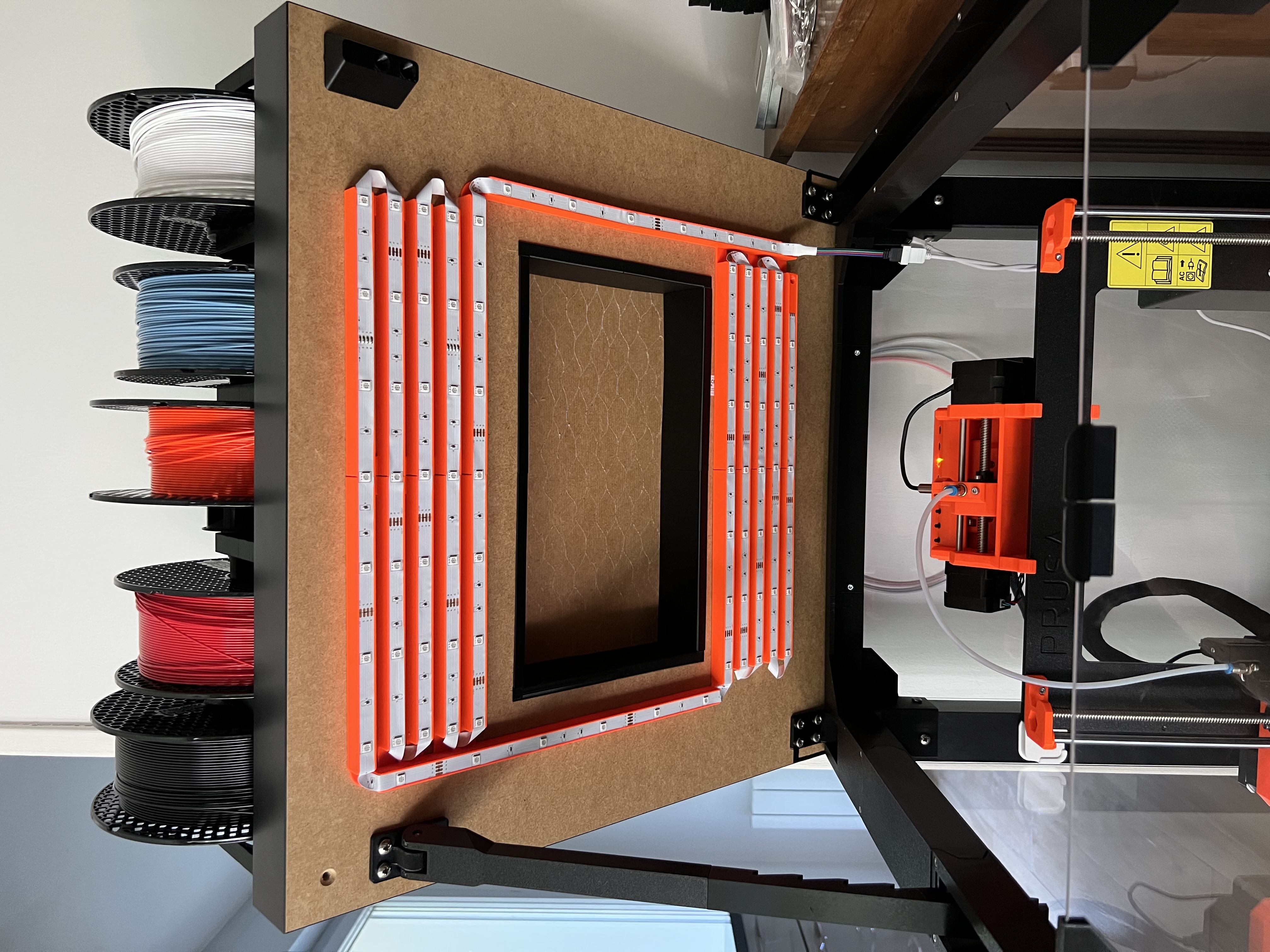 LED rail for Ikea Lack Enclosure