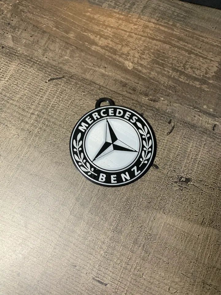 Mercedes keychain by TETYY_, Download free STL model