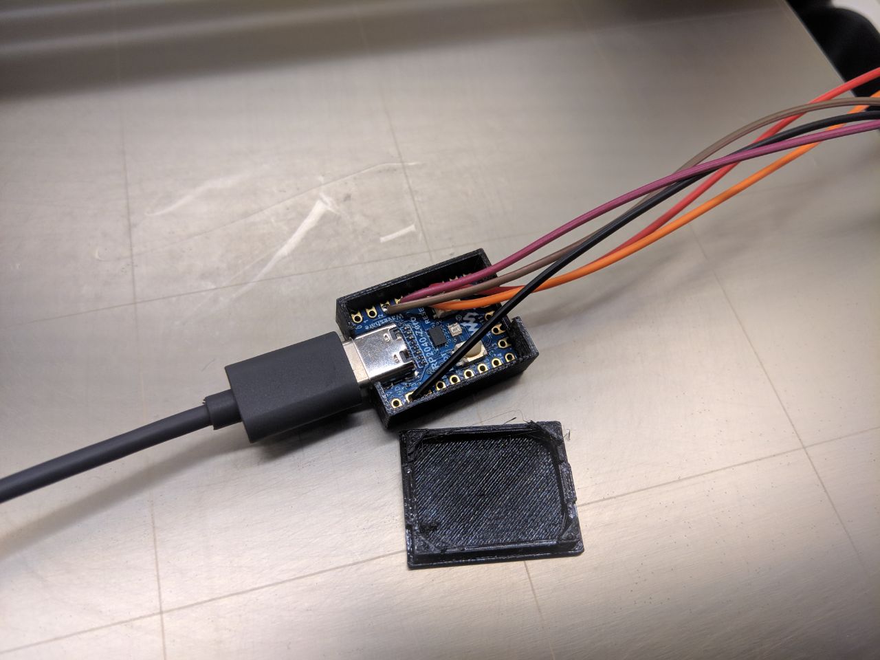 RP2040Zero enclosure / Picoprobe by atok Download free STL model