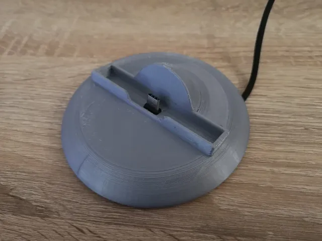 Phone stand with charger
