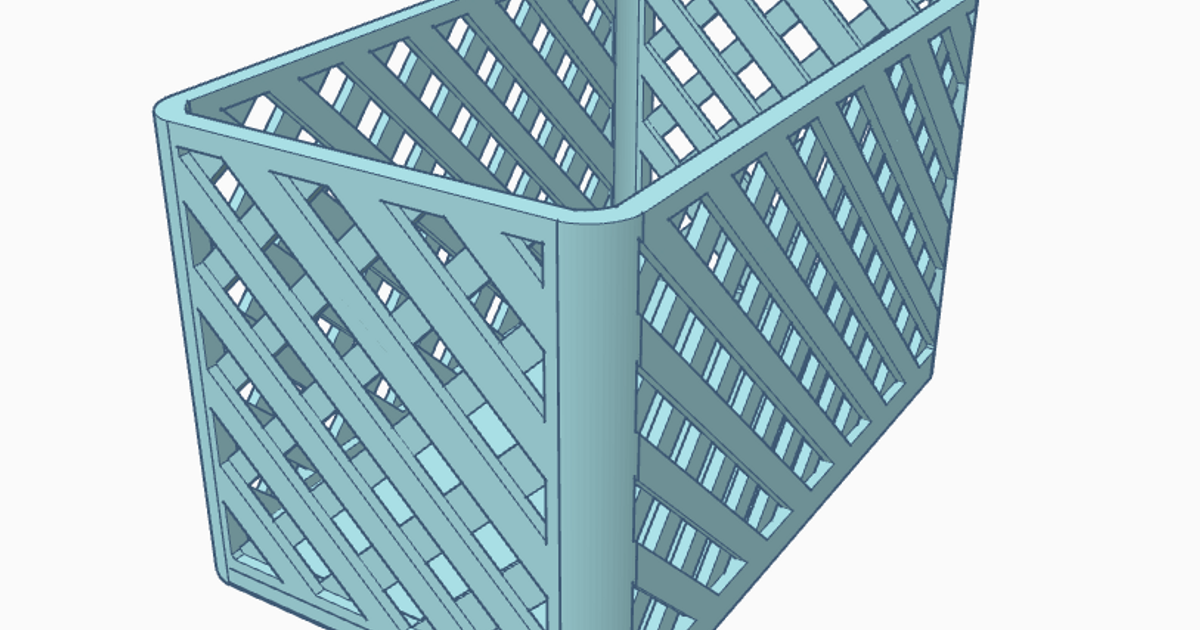 Lattice Box 185x110x110 by Alexander M | Download free STL model ...