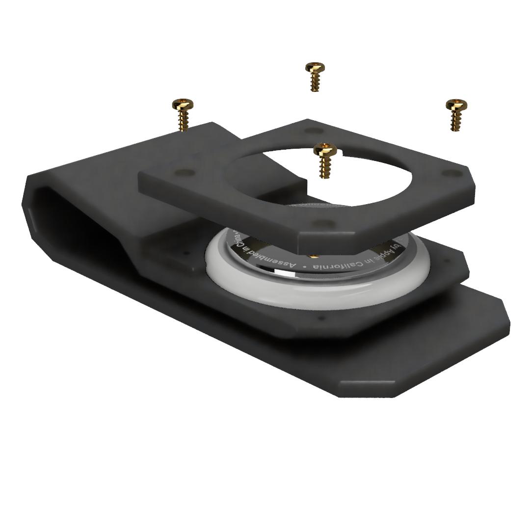 Airtag Money Clip von Calebdives Kostenloses STLModell herunterladen