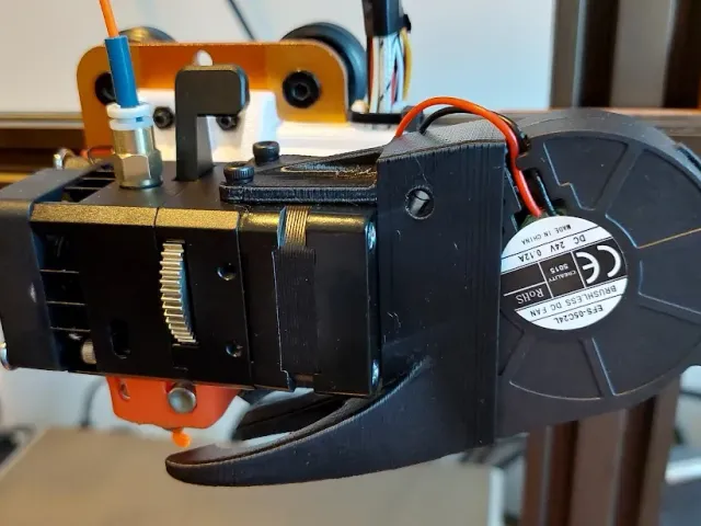 Minimalistic BIQU H2 5015 fan mount