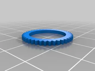 16 teeth drive gear for Playtive Railway Set train from LIDL by Hitex, Download free STL model