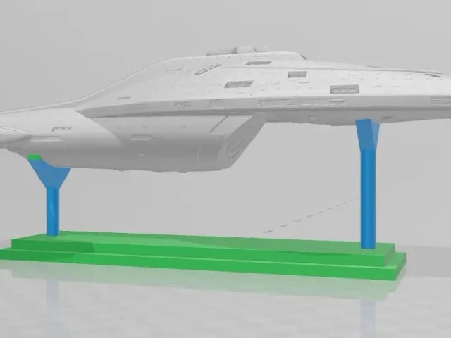 Stand for the Star Trek - Voyager by Sccuby