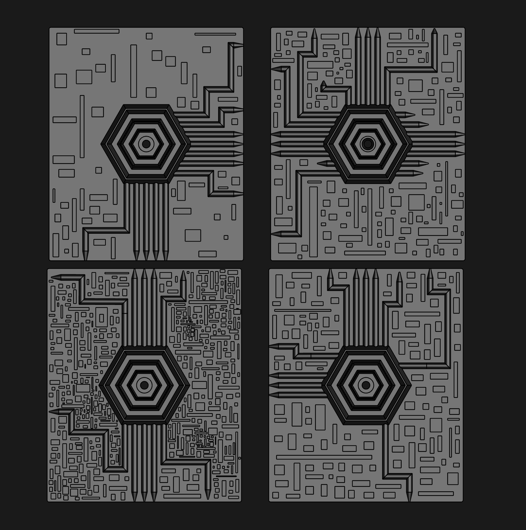 The Tape Matrix — Wall Fixing Auxiliary Panels