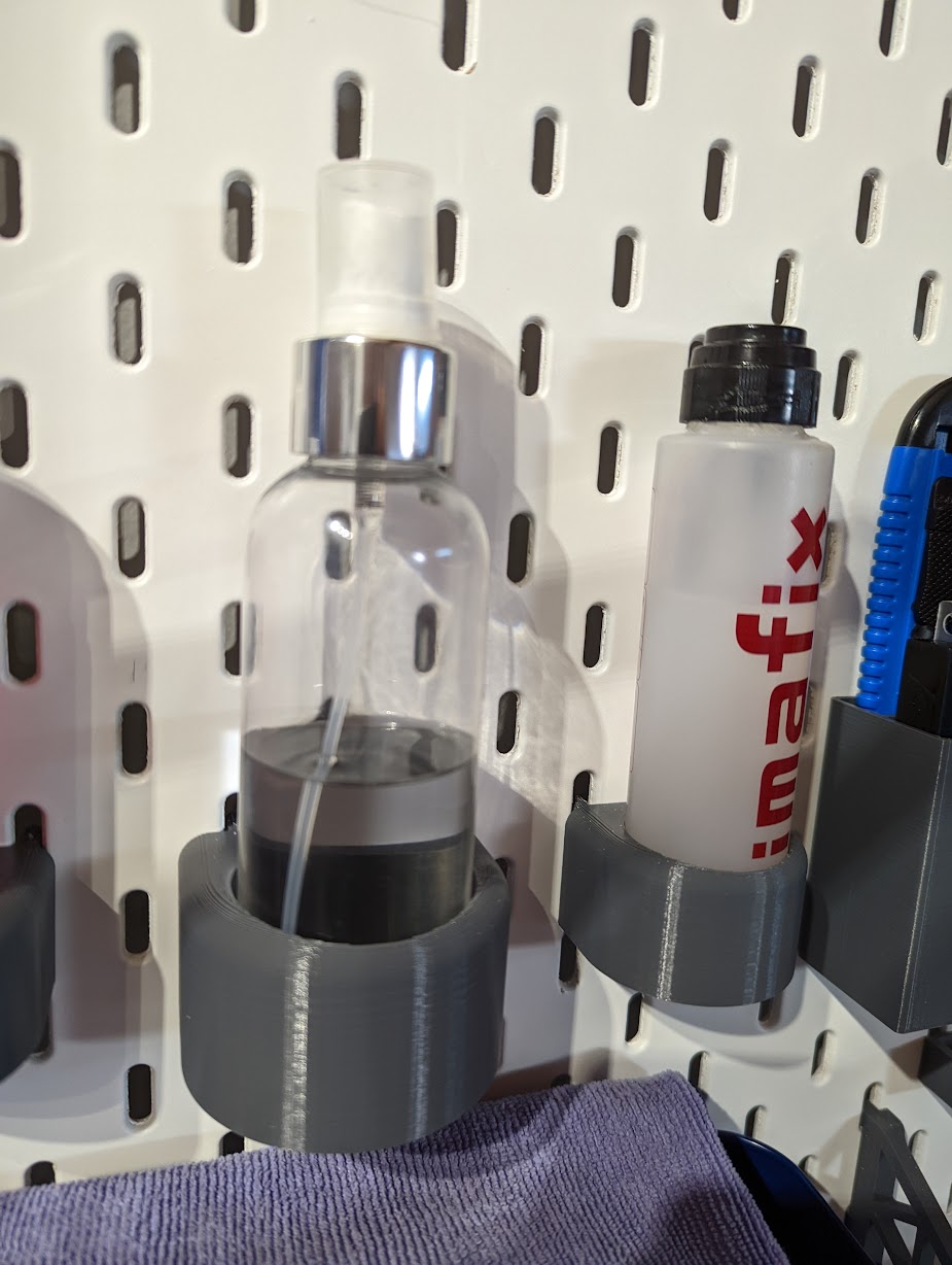 Ikea Skadis bottle holder (44,5mm)