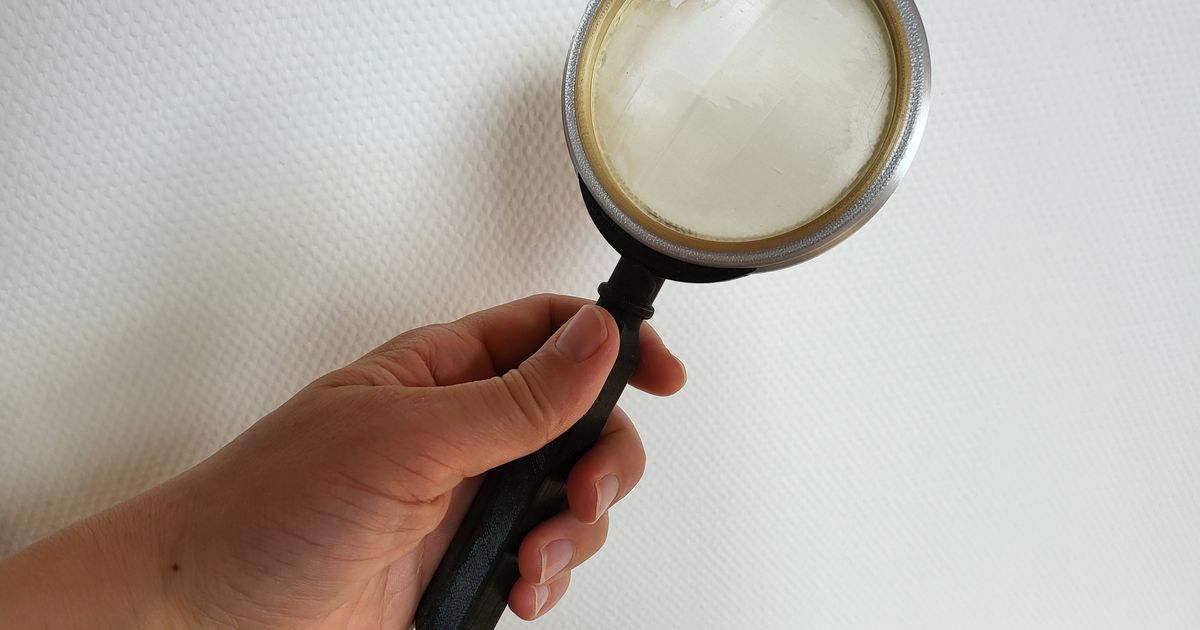 Magnifying Glass Prop by L Download free STL model