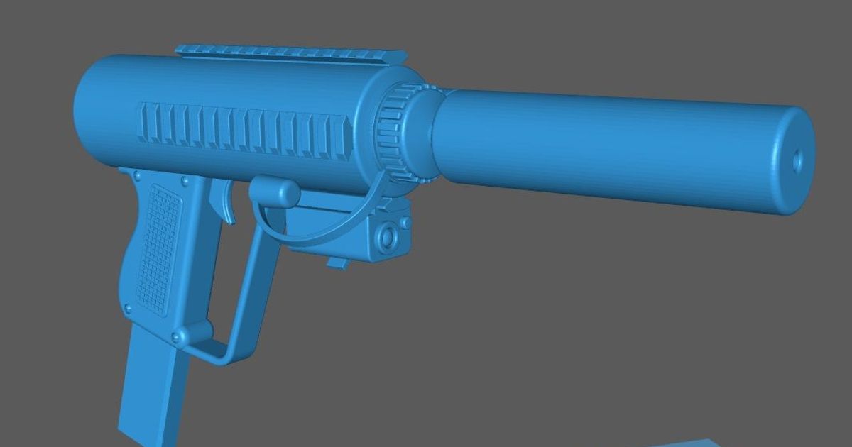 Tactical suppressed Ketchup bottle blaster pistol for 112 , 16 and 1