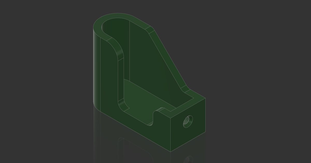 DIY Clothes Rack Bracket by Egco Download free STL model