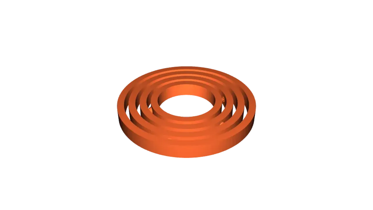 Customizable Spinning Rings Fidget by Rushberg | Download free STL ...