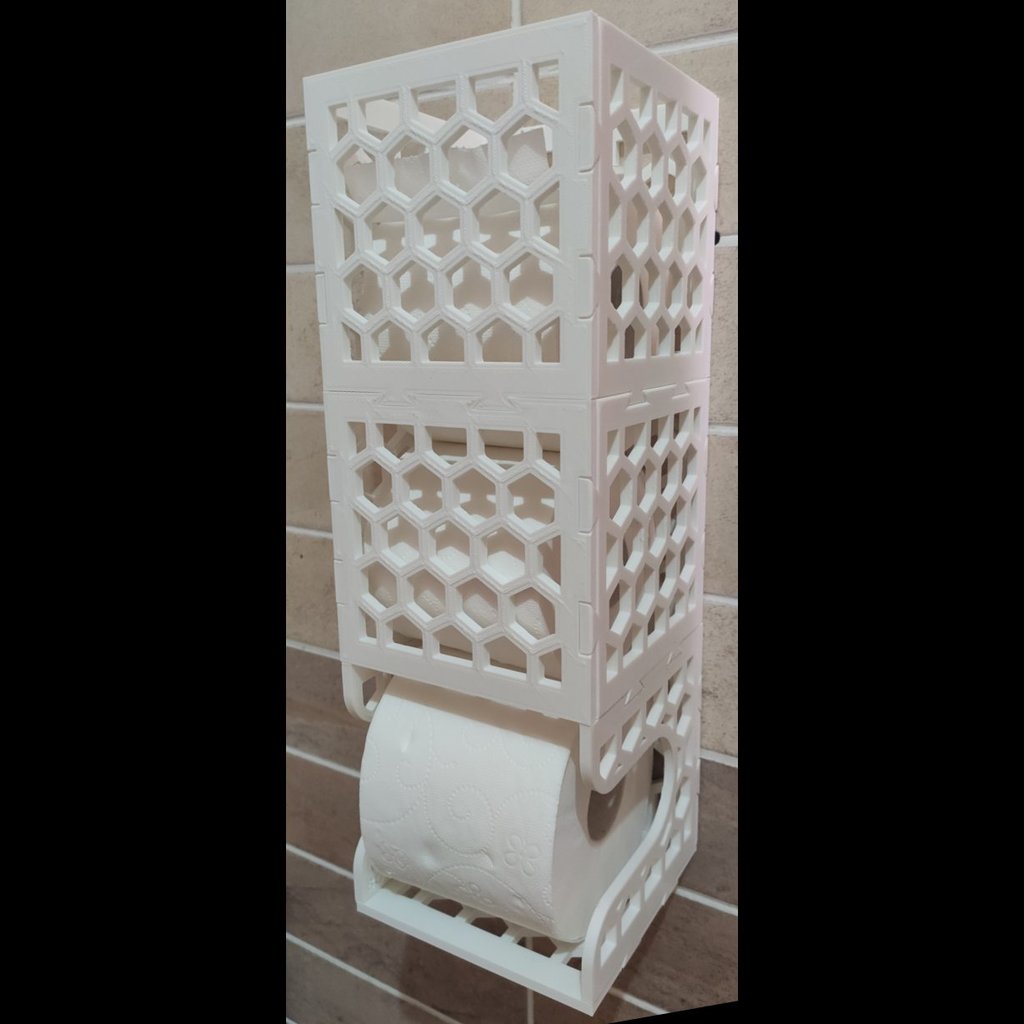 Stackable Toilet Paper Dispenser V2