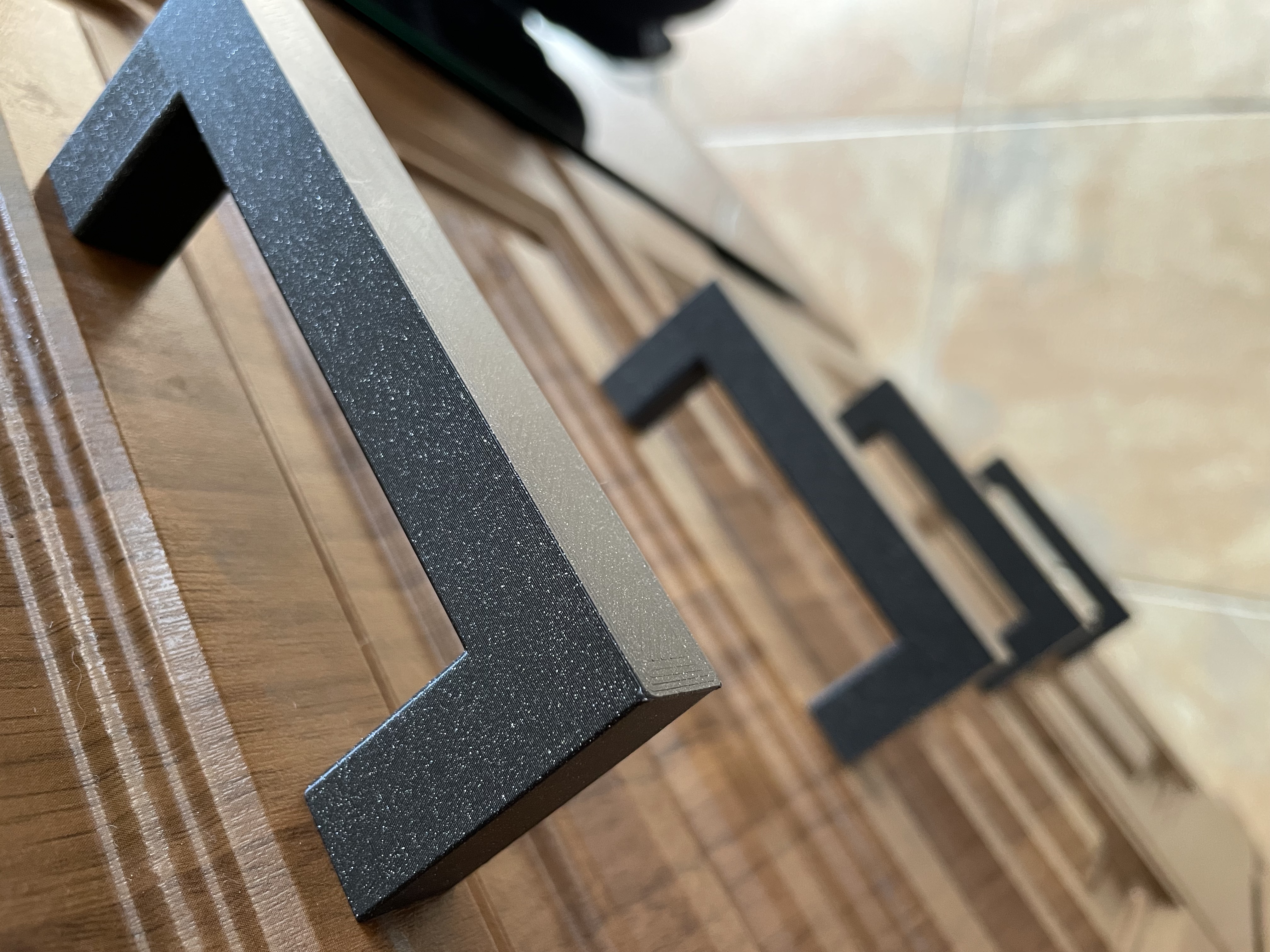 Modern kitchen handle (96mm)