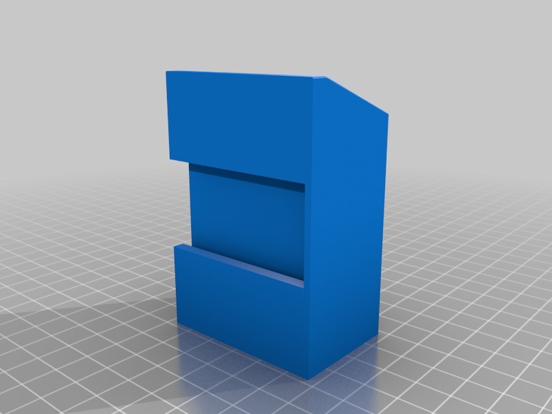 Miniatura 2 do modelo 3D Modular Expandable Remote Control Wall Mount Rack