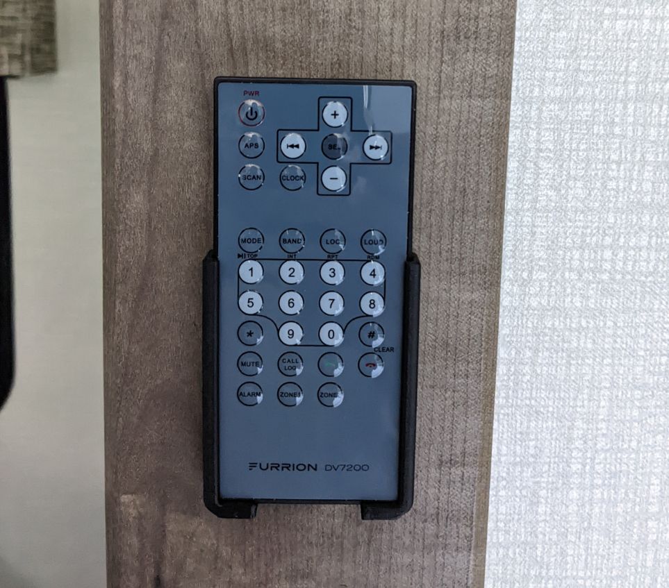 RV Camper Furroin DV7200 Remote Holder