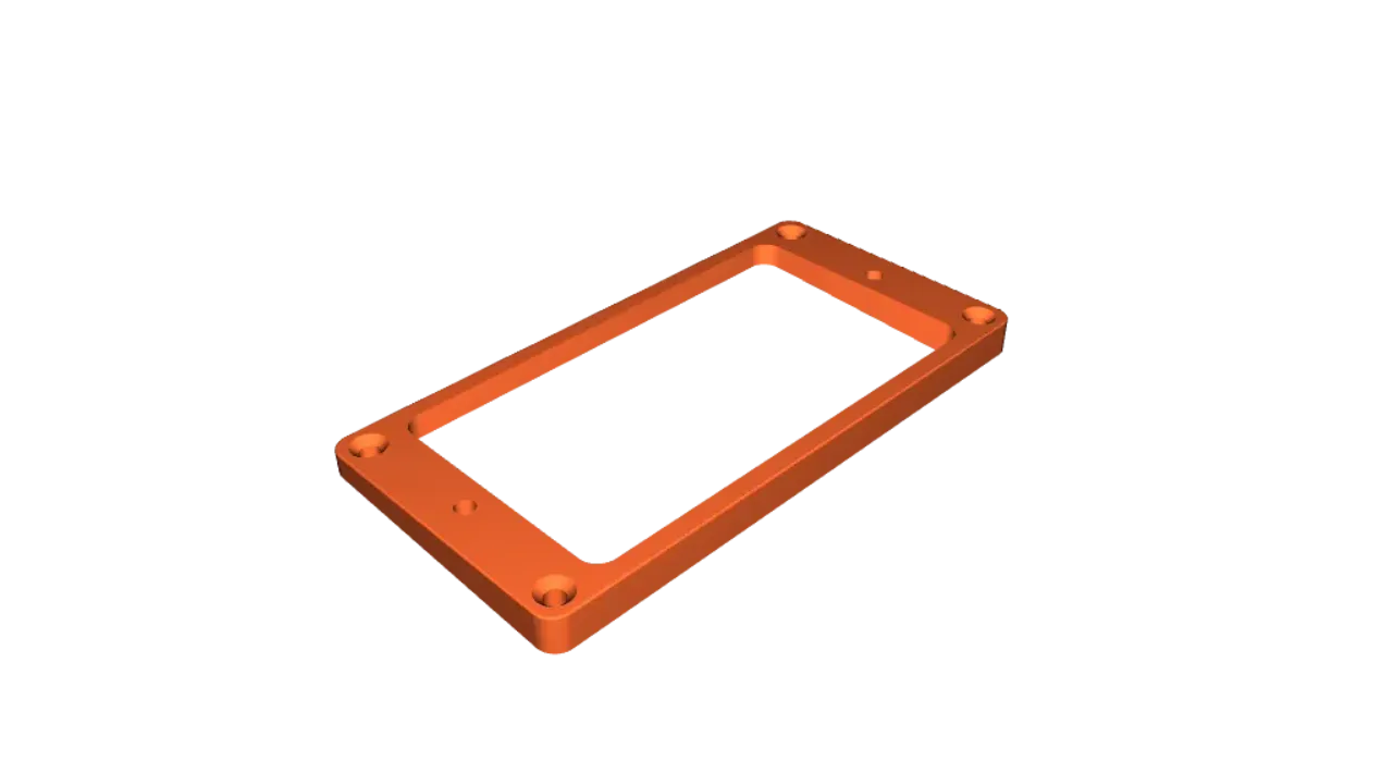 Humbucker Frames (different Dimensions and Angles) by Nottub | Download ...
