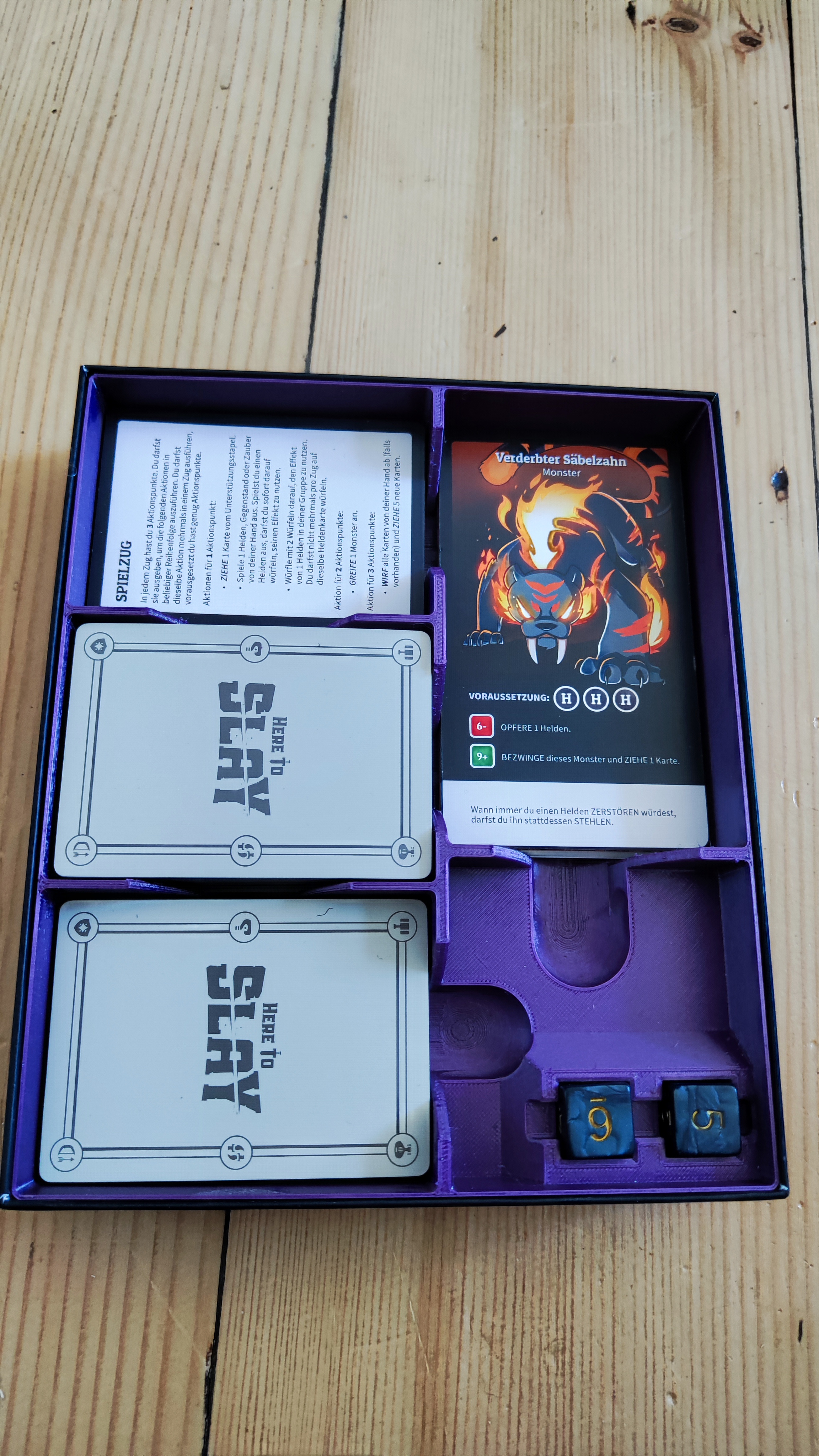 Here To Slay Box Inlay