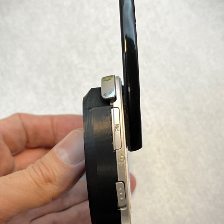 PSP Go Extended Battery Mod Rear Shell by Hipcat | Download free STL ...