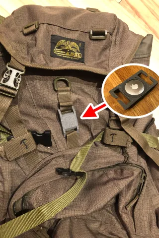 MOLLE patch plate for velcro by jussikal, Download free STL model