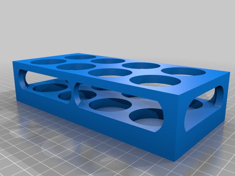 Testors Modelmaster Paint Bottle Holder by Bruce Download free STL