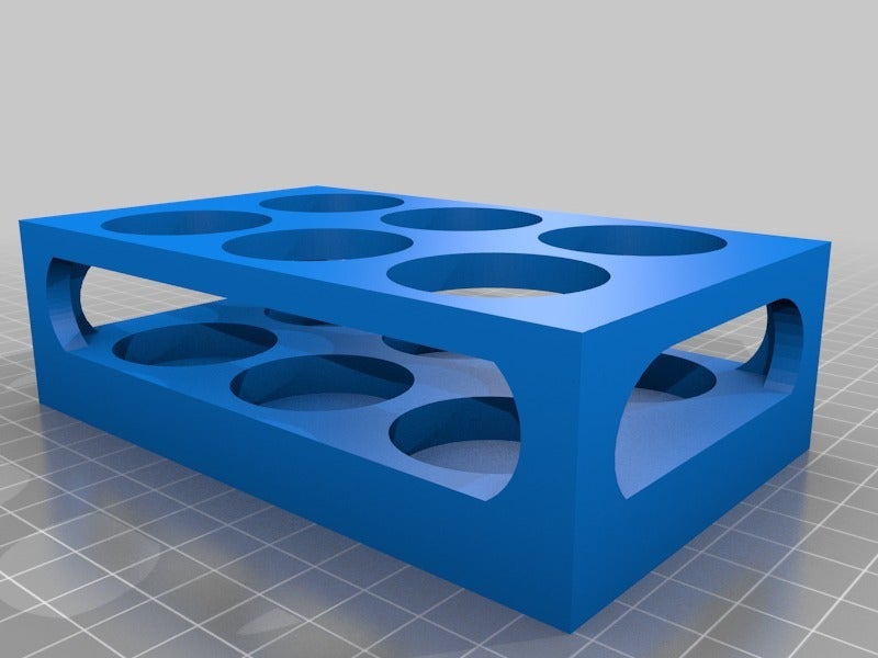 Miniatura 5 do modelo 3D Testors Modelmaster Paint Bottle Holder