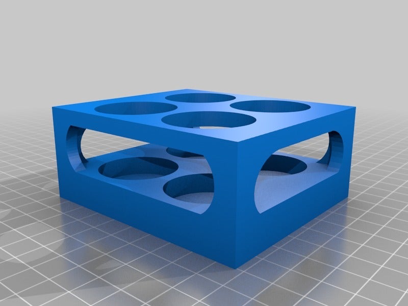 Miniatura 6 do modelo 3D Testors Modelmaster Paint Bottle Holder