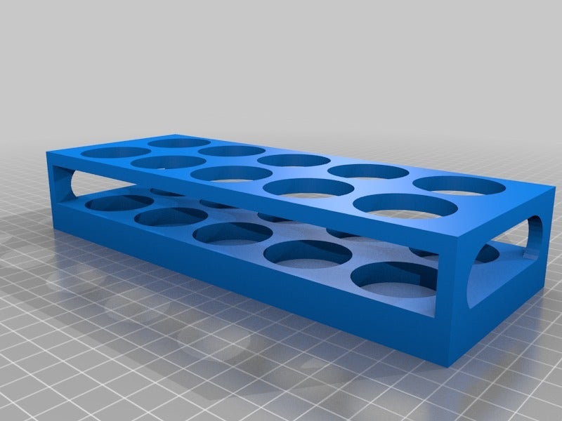Miniatura 7 do modelo 3D Testors Modelmaster Paint Bottle Holder