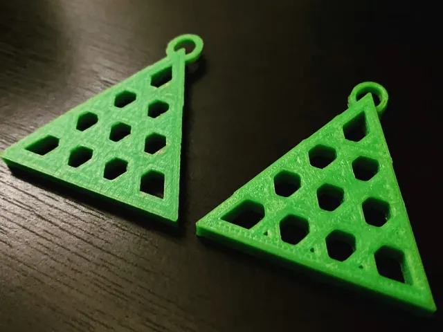 Roof Triangle Earrings