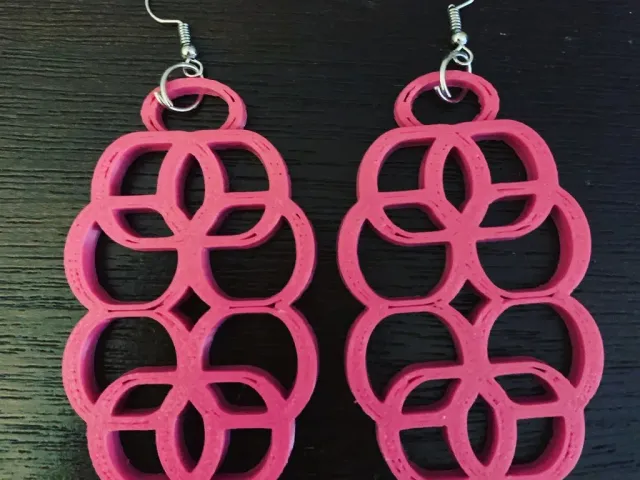 Metacapsule Earrings
