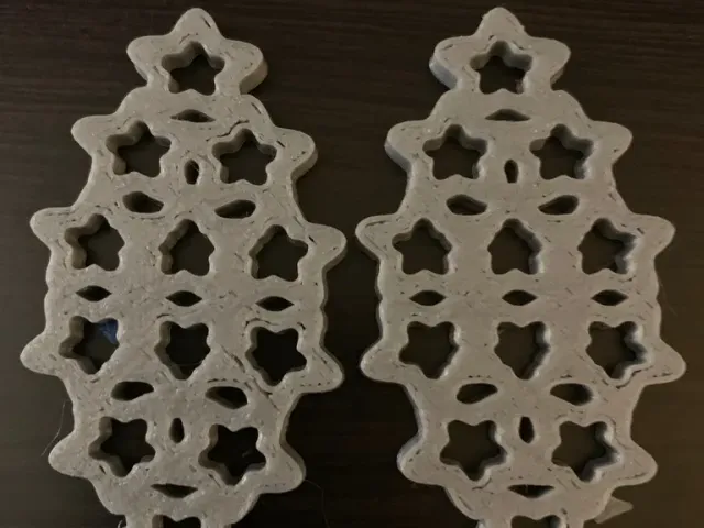 Flowers Pattern Earrings