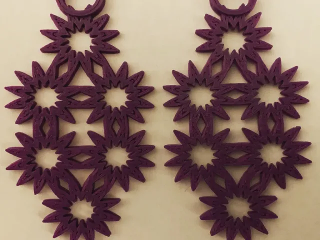 Sun Flower Earrings
