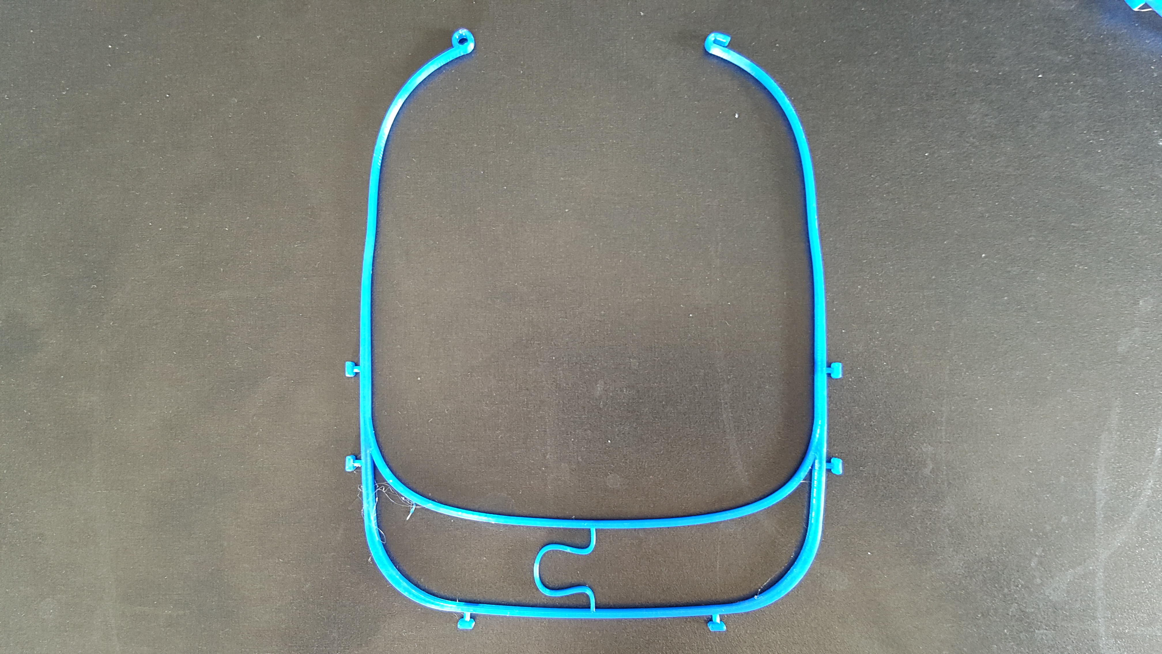 Miniatura 2 do modelo 3D Faceshield wireframe