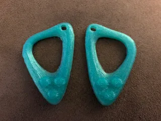 Flower Torus Earrings