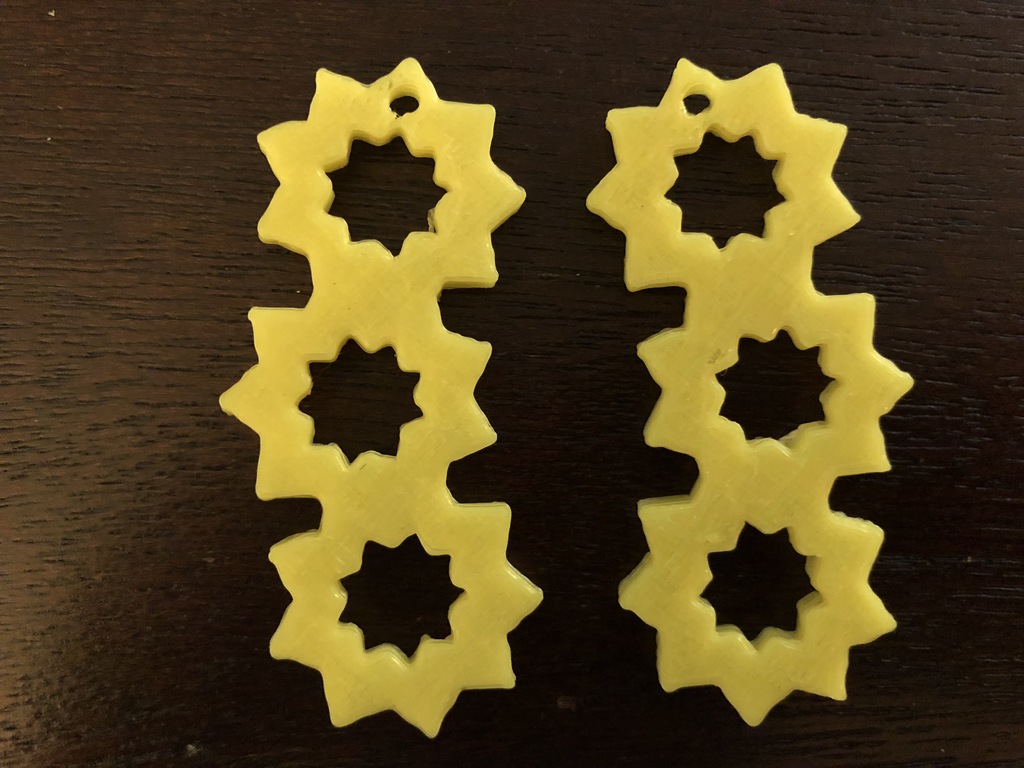 Gear Hole Earrings