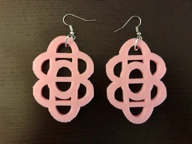 Round Roof Earrings
