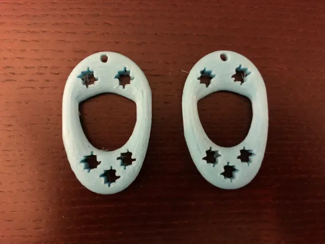 Torus Fractal Earrings